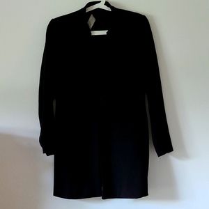 Zara black winter coat